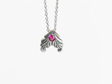 Load image into Gallery viewer, Pinniped Pendant with Ruby