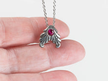 Load image into Gallery viewer, Pinniped Pendant with Ruby
